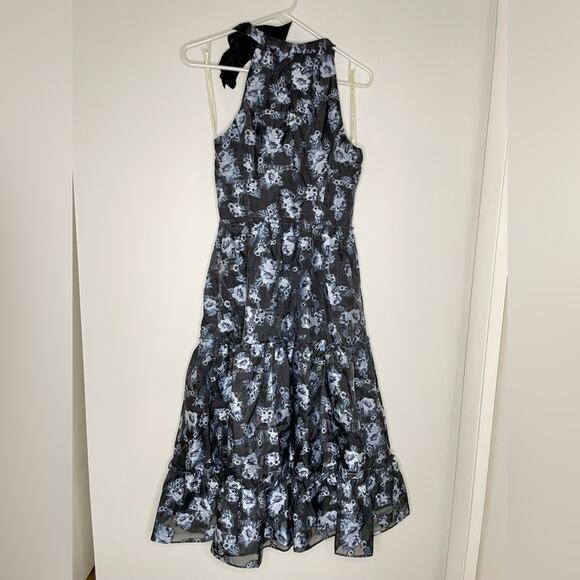 Kate Spade Prairie Rose Velvet Tie Dress Size 0 - Picture 5 of 8